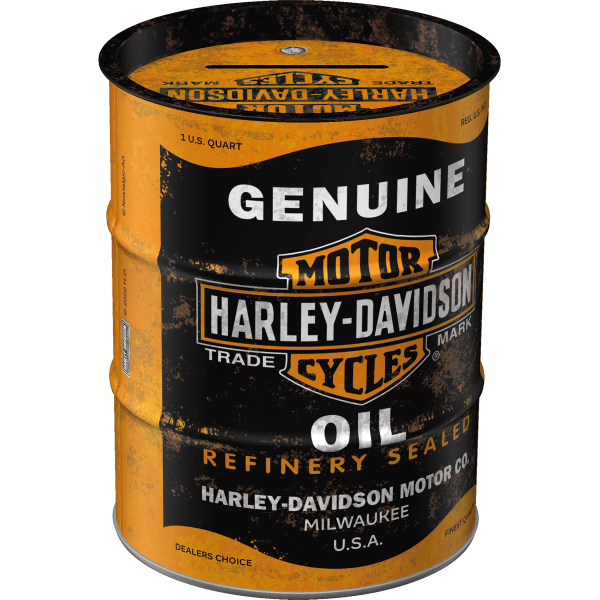 Harley-Davidson Genuine Oil - Sparebøsse