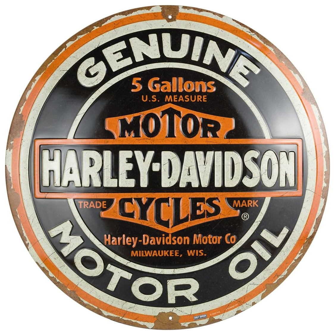 Nostalgic-Art Tirelire rétro, Harley-Davidson - PRE-LUXE -Boîte Vintage